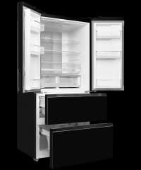 Отдельностоящий Холодильник Kuppersberg/ Отдельностоящий Холодильник Kuppersberg, French door, ВхШхГ 1820х835х703 мм, Total No Frost, инверторный компрессор, зона свежести, LED дисплей, антибактериальный пластик, механический ледогенератор, режим "Отпуск", LED освещение, суперзаморозка, суперохлаждение, электронное управление, энергоэффективность А+, цвет черный жемчуг - фото 9