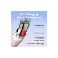 Кабель Vention USB 2.0 CM/CM - 2м. Чёрный 5А PD240W, шт. - фото 8