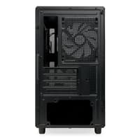 Корпус без блока питания/ Case HSPD M310, Mesh Mini-tower, Black, TG, 0.4 SPCC, 3x120mm ARGB (Orbis F1) mATX, mITX 180/280/160mm 1x2.5", 1x3.5", 4xPCI 2xUSB-A 3.0 452x277x418mm - фото 9