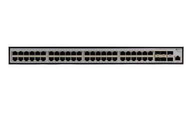 Коммутатор/ Managed L3 Switch 48x1000Base-T PoE, 6x10GBase-X SFP+, PoE Budget 370W, RJ45 Console, 19" w/brackets