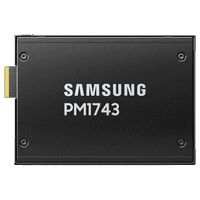 Твердотельный накопитель/ Samsung SSD PM1743, 3840GB, U.3(2.5" 15mm), NVMe, PCIe 5.0 x4 R/W 14000/6000MB/s, IOPs 2 500 000/280 000, TBW 7008, DWPD 1 (12 мес.) - фото 1