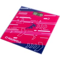 Напольные весы MAUNFELD/ Напольные весы MAUNFELD, индикация заряда батареи, индикация перегрузки, предел взвешивания 150 кг, точность измерения 100 г, материал платформы стекло - фото 1