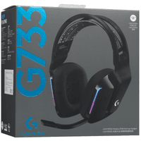 Гарнитура/ Logitech Headset G733 LIGHTSPEED Wireless RGB Gaming BLACK - фото 16