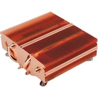Кулер для процессора/ CPU Cooler Thermalright AXP-90 X53 Full (4-pin PWM, 38mm, Cu/Cu, 4x6mm, 1x92mm, 42.58CFM, 22.4dBA, 2700RPM, S: 1851/1700/1200/115X, AM5/AM4, orange, red) - фото 10
