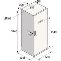 Сушильный шкаф ASKO/ Арт. 746862 ; Сушильный шкаф ASKO, вентиляционный, высота 184 см, цвет черный графит - фото 11