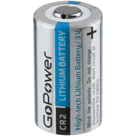 Батарейка/ Батарейка GoPower CR2 BL1 Lithium 3V (1/10/100) (1 шт.) - фото 4