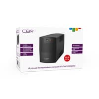 Башенный линейно-интерактивный ИБП/ ИБП CBR [UPS-TWP-101EJ-850] 850VA/510W, Schuko CEE 7 x2 outlets, LED, USB Type-B, RJ11/45 AVR, SEC, 12V/8Ah - фото 14