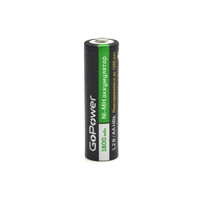 Аккумулятор бытовой GoPower HR6 AA BL2 NI-MH 1800mAh (2/20/240) блистер (2 шт.) - фото 4