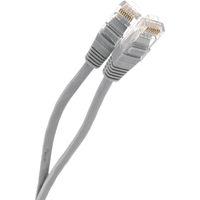 Патчкорд/ Патчкорд литой "Telecom" UTP кат.5е 30,0м серый - фото 4
