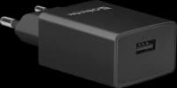 Defender Сетевой адаптер EPA-10 черный, 1xUSB, 5V/2.1А, пакет - фото 1