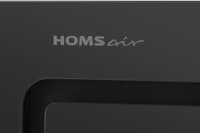 ВЫТЯЖКА HOMSair CROСUS PUSH 52 Glass Black/ полновстраиваемая, кнопочное управление, 3 скорости, 850 м3/ч, до 30 м2, 53 дБ, угольный фильтр CF02X - 2 шт, ШхВхД: 518х191х290 мм, черный цвет - фото 17