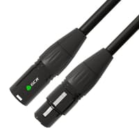 GCR PRO Кабель 10.0m микрофонный XLR M / XLR F, черный, AL case - фото 1