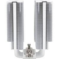 Кулер для процессора/ CPU Cooler Thermalright Peerless Assassin 120 White ARGB (4-pin PWM, 157mm, Ni/Cu, 6x6mm, ARGB, 2x120mm, 66.17CFM, 25.6dBA, 1550RPM, S: 1851, 1700, 1200, 115X, AM5, AM4, white) - фото 19