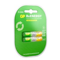 Перезаряжаемые аккумуляторы GP ReEnergy 85AAAHC AAA, емкость 850 мАч - 2 шт. в клемшеле - фото 3