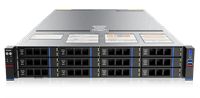 Серверная платформа/ Gooxi SL201-D12RE-G4 2u 12 bay platform with expander backplane, based on Intel Gen 4th; 2x 2.5" rear SAS/SATA; 2x 2.5" rear NVMe; 2*350W TDP 2xPCIe 4.0x16; 4xPCIe 4.0x8; 2x1300W psu RAIL kits; EU power cables - фото 1