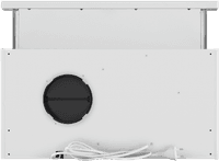 ВЫТЯЖКА HOMSair Flat 50 White/ встраиваемая, кнопочное управление, 2 скорости, 520 м3/ч, до 20 м2, 45 дБ, угольный фильтр CF110 - 1 шт, ШхВхД: 500х176х280 мм, белый цвет - фото 15