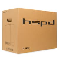 Корпус без блока питания/ Case HSPD F510, Panoramic Mid Tower, White, TG, 0.5 SPCC, 3x120mm ARGB (FNW010) ATX, mATX, mITX 180/280/160mm 1x2.5", 1x3.5", 7xPCI 2xUSB-A 3.0 356x218x467mm - фото 25
