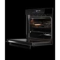Встраиваемый духовой шкаф KUPPERSBERG/ KITCHEN RETAIL / Встраиваемый духовой шкаф KUPPERSBERG, High-Tech, объем 72 л, 12 режимов работы, быстрый нагрев, телескопические направляющие, доводчик двери, таймер, термощуп, 3 стекла в дверце, сенсорное управление, блокировка от детей, энергоэффективность А+, цвет черный - фото 4