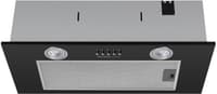ВЫТЯЖКА HOMSair Camelia Power 60 Black/ полновстраиваемая, кнопочное управление, 3 скорости, 580 м3/ч, до 30 м2, 52 дБ, светодиодное LED-освещение, угольный фильтр CF02X 1 шт., ШхВхД: 650х172х260 мм, черный цвет - фото 5