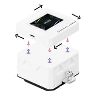 Водяное охлаждение для процессора/ Water Cooling System Thermalright Frozen Warframe SE 240 ARGB White (240mm, LED temp., Black, ARGB/ Fans: 2x120mm, 70.84CFM, 29.8dBA, 2000RPM/ Pump height 59mm, Rad thickness 27mm/ S: 1851, 1700, 1200, 115X, AM5, AM4) - фото 17
