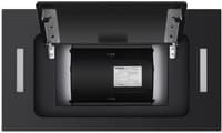 ВЫТЯЖКА HOMSair CROСUS PUSH 52 Glass Black/ полновстраиваемая, кнопочное управление, 3 скорости, 850 м3/ч, до 30 м2, 53 дБ, угольный фильтр CF02X - 2 шт, ШхВхД: 518х191х290 мм, черный цвет - фото 11