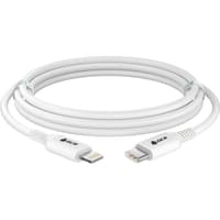 GCR PRO Кабель PREMIUM 1.5m TypeC/Lightning MFI POWER DELIVERY 18 W, медь, быстрая зарядка, белый силикон, AL корпус - фото 5