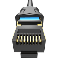 Патч-корд удлинитель Vention прямой SSTP cat.6, RJ45 - 1.5м. Черный - фото 6