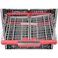 Встраиваемая посудомоечная машина Kuppersberg/ KITCHEN RETAIL / Встраиваемая посудомоечная машина Kuppersberg, количество корзин: 3, ширина 60 см, 14 комплектов, электронное управление, цифровой дисплей, отсрочка старта до 24 часов, 7 программ, 7 температурных режимов, луч на полу, использование таблеток «3 в 1», тип сушки: конденсационная, индикация наличия соли и ополаскивателя, частичная защита от протечек, самодиагностика, уровень шума 47 дБ, класс энергопотребления А++, "луч на полу" - фото 12