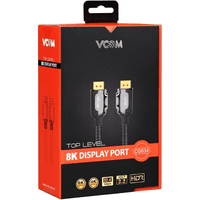 Кабель/ Кабель соединительный DISPLAY PORT v2.1, 16K@60Hz, 8K@120Hz, 3m VCOM <CG634-3M> - фото 16