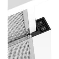 Вытяжка Maunfeld/ Кухонная вытяжка MAUNFELD VS Light Glass 60 белое стекло, телескопическа, встраиваемая, 520 м3/ч, 2 скорости, механическое управление, уровень шума 52 дБ, цвет белый - фото 15