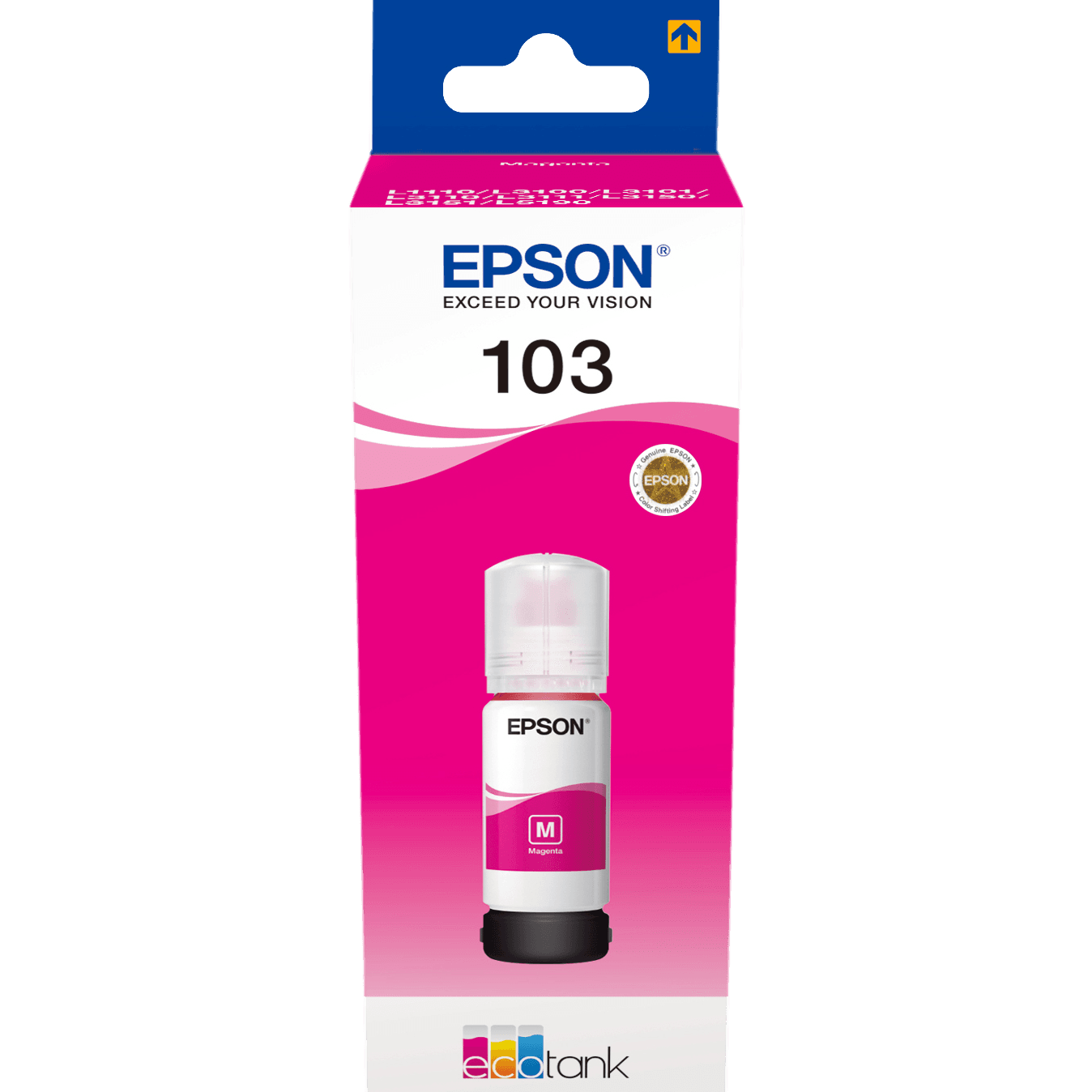 Чернила/ Epson EcoTank Magenta ink bottle L3100/3101/3110/3150/3151