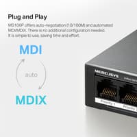 Коммутатор (свитч) Mercusys MS106P - фото 18