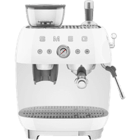 SMEG EGF03WHEU Кофемашина-эспрессо со встроенной кофемолкой, цвет белый - фото 2