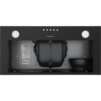 ВЫТЯЖКА MAUNFELD CROSBY POWER 60 BLACK/ Тип: встраиваемая Цвет: черный Управление: кнопочное Ширина, мм: 600 Полная потребляемая мощность, Вт: 350 Количество скоростей: 3 Максимальная производительность, м3/ч: 1050 Диаметр воздуховода, мм: 120 Площадь кухни: до 35 м2 Уровень шума, Дб: 51,5 Освещение, Вт: светодиодное 2х3 В комплекте: инструкция на русском языке В опции: Фильтр угольный CF172С-2шт, черная - фото 8