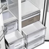 Холодильник Kuppersberg/ KITCHEN RETAIL / Отдельностоящии холодильник Side-by-Side, Габариты (ШxВxГ): 91.1х191.2х60 см, полезный объем хол. камеры: 294 л, электронное управление, Светодиодное освещение, Антибактериальный пластик, система NО FROST, цвет: серебристый - фото 14