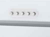 ВЫТЯЖКА HOMSair CROСUS PUSH 52 Glass White/ полновстраиваемая, кнопочное управление, 3 скорости, 850 м3/ч, до 30 м2, 53 дБ, угольный фильтр CF02X - 2 шт, ШхВхД: 518х191х290 мм, белый цвет - фото 15