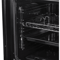 Шкаф духовой газовый MAUNFELD/ Шкаф духовой газовый MAUNFELD EOGC604S (с электрическим грилем), полезный объем 60 л, 5 режимов работы, гидролизная очистка, максимальная температура 250 С, таймер, конвекция, электроподжиг, автоматическое выключение, газ-контроль, телескопические направляющие, 3 стекла в дверце, цвет черный/стальной - фото 20