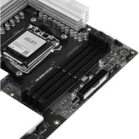 Материнская плата MSI PRO X870E-S EVO WIFI, AM5, AMD X870E, 4xDDR5 (до 256 ГБ), 4xSATA, 3xM.2 (1xPCIe 5.0, 2xPCIe 4.0), 1xPCIe 5.0 x16, 1xPCIe 4.0 x16, 1xPCIe x1, 1xHDMI, 1x5Gb LAN, Wi-Fi 7, Bluetooth 5.4, 1xUSB-C 40Gbps (USB4), 1xUSB-C 20Gbps, 2xUSB-A 10Gbps, 2xUSB-A 5Gbps, 4xUSB-A 2.0, 3x3.5 мм, 7.1, чёрный, ATX - фото 5