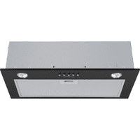 ВЫТЯЖКА MAUNFELD CROSBY SINGL 60 BLACK/ Полновстраиваемая, 60см, 850 м3, кнопочное управление, LED, площадь кухни до 30м2, опция: угольный фильтр CF140C-2шт, черная - фото 20