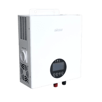 Источник бесперебойного питания/ ИБП POWERMAN Smart 1500 HYBRID, линейно-интерактивный, 1500ВА/1200Вт, 165-265В, 2 евророзетки, внешняя свинцово-кислотная (AGM, GEL, FB) или LiFePO4 батарея на 12В емкостью от 120Ач (не входит в комплект поставки), ток заряда до 34А, ЖК-дисплей, навесной, 390мм х 270мм х 120мм, 10.2кг. - фото 5