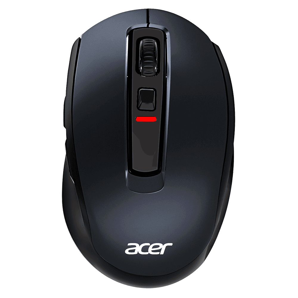Мышь компьютерная/ Беспроводная мышь ACER OMR060 Wireless 2.4G Mouse 1600dpi (6but) black