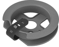 Крепёж настольный/ Accessory Logitech,Rally Mic Pod Table Mount Off-White - фото 3
