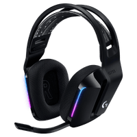 Гарнитура/ Logitech Headset G733 LIGHTSPEED Wireless RGB Gaming BLACK - фото 2