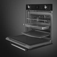Встраиваемая электрическая духовка SMEG/ SMEG SOP6900TN Многофункциональный духовой шкаф c пиролизом, 60 см, 9 функций, цвет чёрный - фото 7