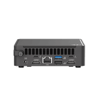 платформа для ПК/ Nettop ASUS NUC Model: NUC15CRK, Intel® Core™ 3 Processor 100U, 2xDDR5-5600 SO-DIMM supp, Intel® Graphics, Wi-Fi 7, BT v5.4, 3xUSB 3.2 Gen2, 1xUSB 2.0, 1xUSB 3.2 Gen2 Type-C + 2xT-bolt (incl. DP 2.1 and USB4), 2xHDMI 2.1, 1xRJ45 LAN, 1xDC-in, Supp: 128GB~8TB M.2 2280 NVMe™PCIe®5.0x4 SSD or 128GB~8TB M.2 2280 NVMe™PCIe®4.0x4 SSD + 128GB~2TB M.2 2242 NVMe™PCIe®4.0x4 SSD, 19VDC, 6.32A, 120W Adapter, W/O OS, ASUS LOGO, Black - фото 5