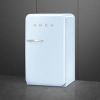 Холодильник SMEG/ Холодильник SMEG, ВхШхГ 970х545х659 мм, отдельностоящий, однодверный, LED подсветка, внутренняя морозильная камера, электромеханический контроль температуры, стандартный компрессор, полезный объем 105 л, энергоэффективность D, уровень шума 35 дБ, цвет пастельный голубой - фото 5