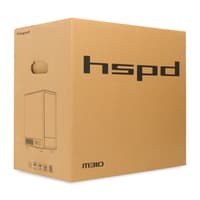 Корпус без блока питания/ Case HSPD M310, Mesh Mini-tower, Black, TG, 0.4 SPCC, 3x120mm ARGB (Orbis F1) mATX, mITX 180/280/160mm 1x2.5", 1x3.5", 4xPCI 2xUSB-A 3.0 452x277x418mm - фото 25