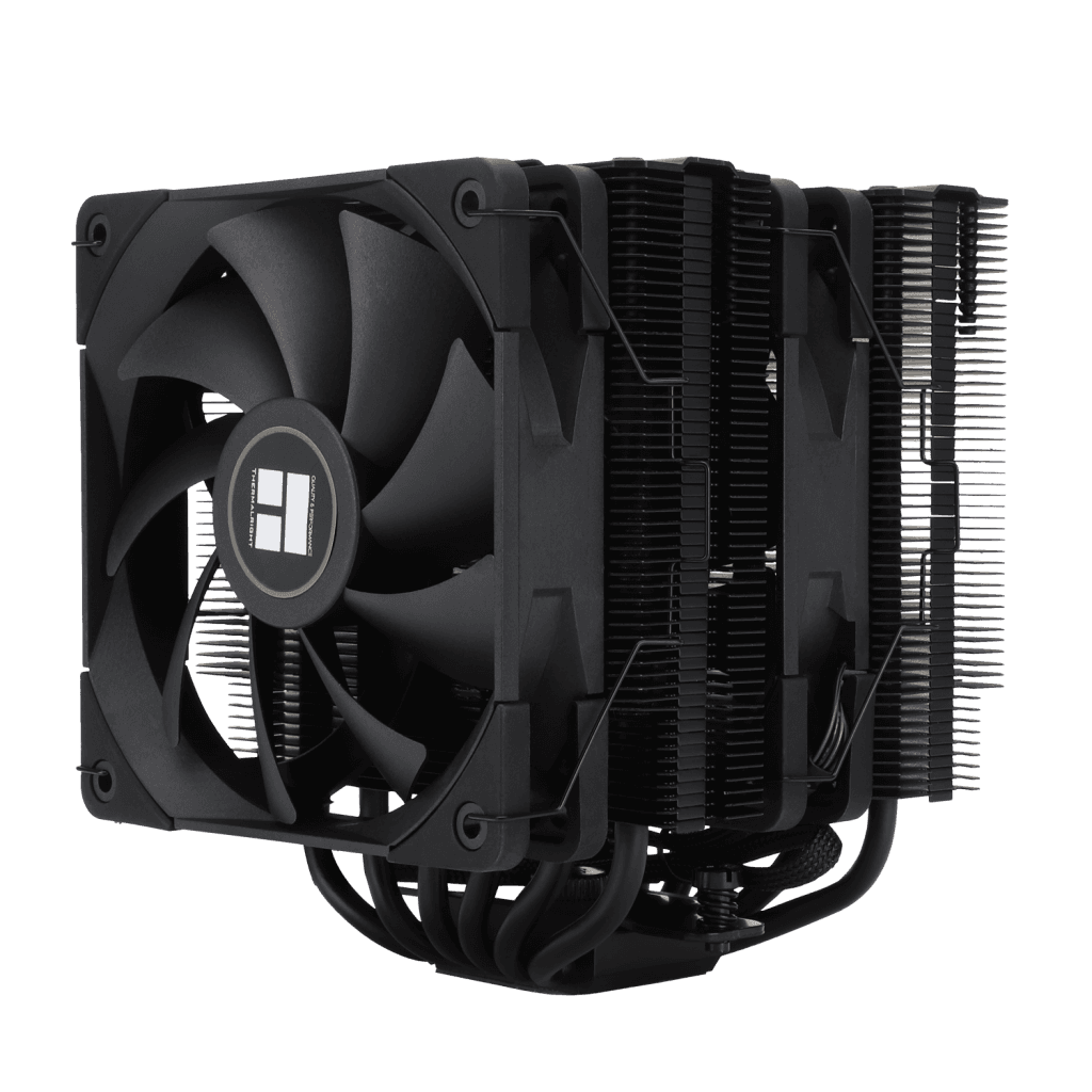Кулер для процессора/ CPU Cooler Thermalright Peerless Assassin 120 Black (4-pin PWM, 157mm, Ni/CU, 6x6mm, 2x120mm, 66.17CFM, 25.6dBA, 1550RPM, S: 1700, 1200, 20XX, 115X, AM5, AM4)