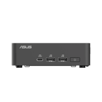 платформа для ПК/ Nettop ASUS NUC Model: NUC15CRK, Intel® Core™ 3 Processor 100U, 2xDDR5-5600 SO-DIMM supp, Intel® Graphics, Wi-Fi 7, BT v5.4, 3xUSB 3.2 Gen2, 1xUSB 2.0, 1xUSB 3.2 Gen2 Type-C + 2xT-bolt (incl. DP 2.1 and USB4), 2xHDMI 2.1, 1xRJ45 LAN, 1xDC-in, Supp: 128GB~8TB M.2 2280 NVMe™PCIe®5.0x4 SSD or 128GB~8TB M.2 2280 NVMe™PCIe®4.0x4 SSD + 128GB~2TB M.2 2242 NVMe™PCIe®4.0x4 SSD, 19VDC, 6.32A, 120W Adapter, W/O OS, ASUS LOGO, Black - фото 3