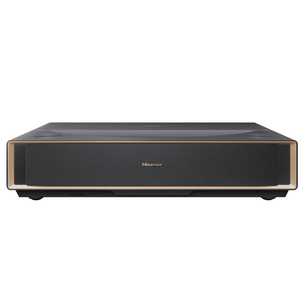 Проектор Hisense/ 80~150", Projector Triple-Chroma, 4K UHD, 2500Лм, 3000:1, 10W x 2, VIDAA U7.0, HDMI 2.1x1, HDMI 2.0x2, USB 3.0x1, USB 2.0x1, Bluetooth, WiFi, AirPlay 2